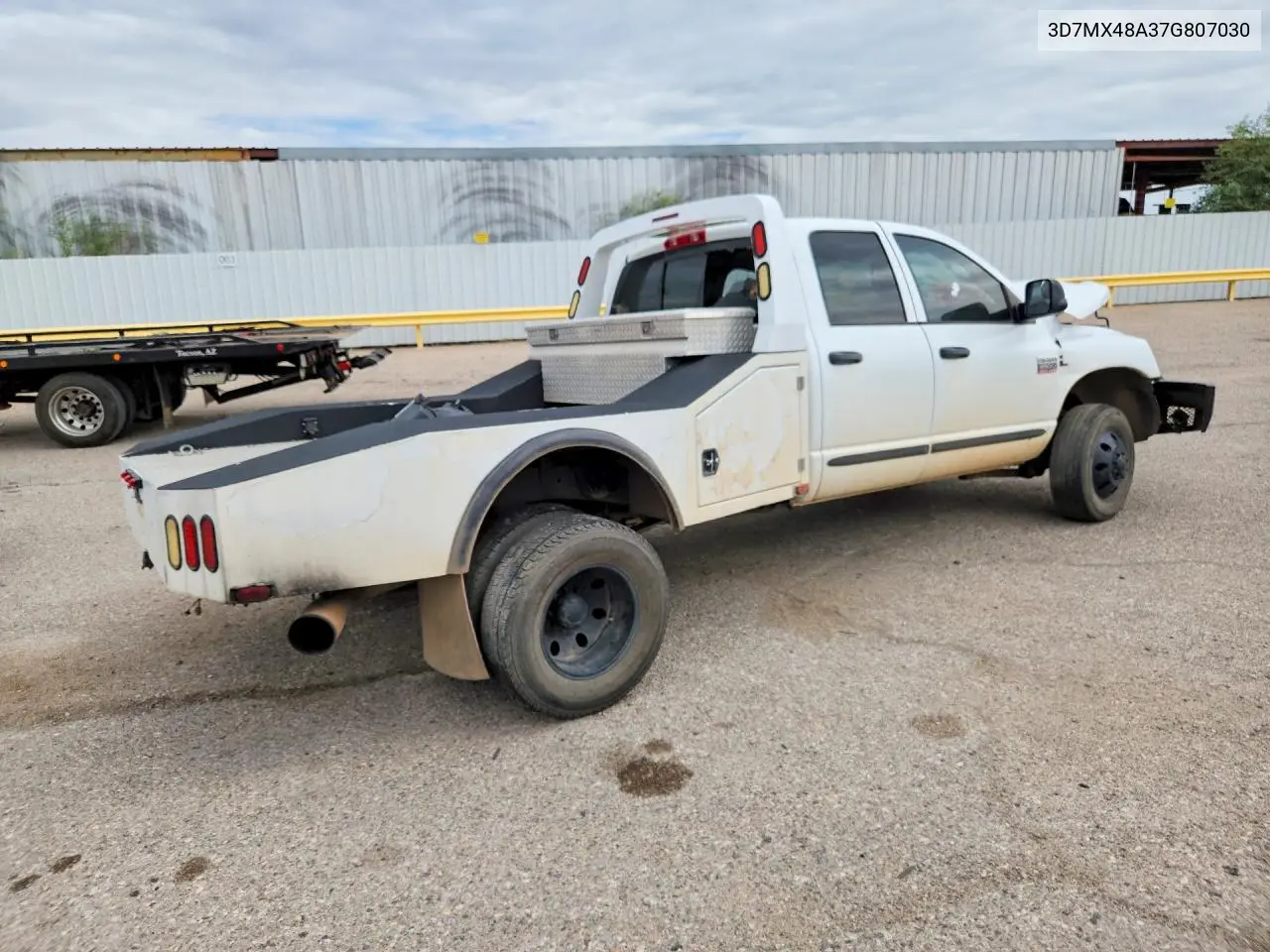 2007 Dodge Ram 3500 St VIN: 3D7MX48A37G807030 Lot: 61181336