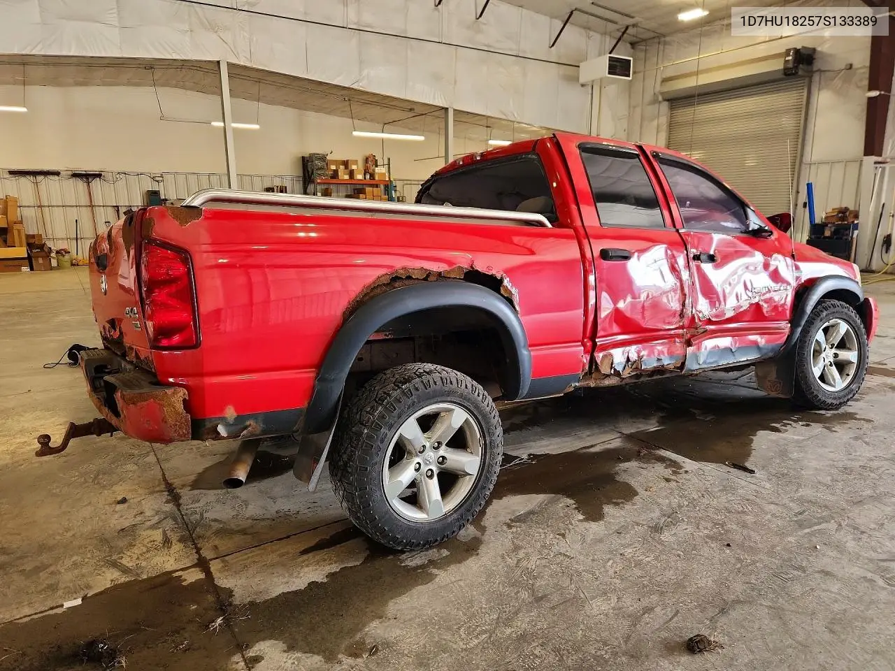 2007 Dodge Ram 1500 St Quad Cab VIN: 1D7HU18257S133389 Lot: 61304216
