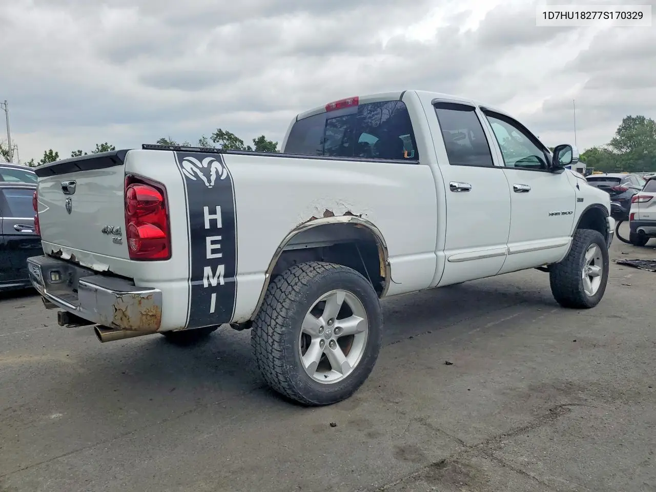 2007 Dodge Ram 1500 St VIN: 1D7HU18277S170329 Lot: 61418026