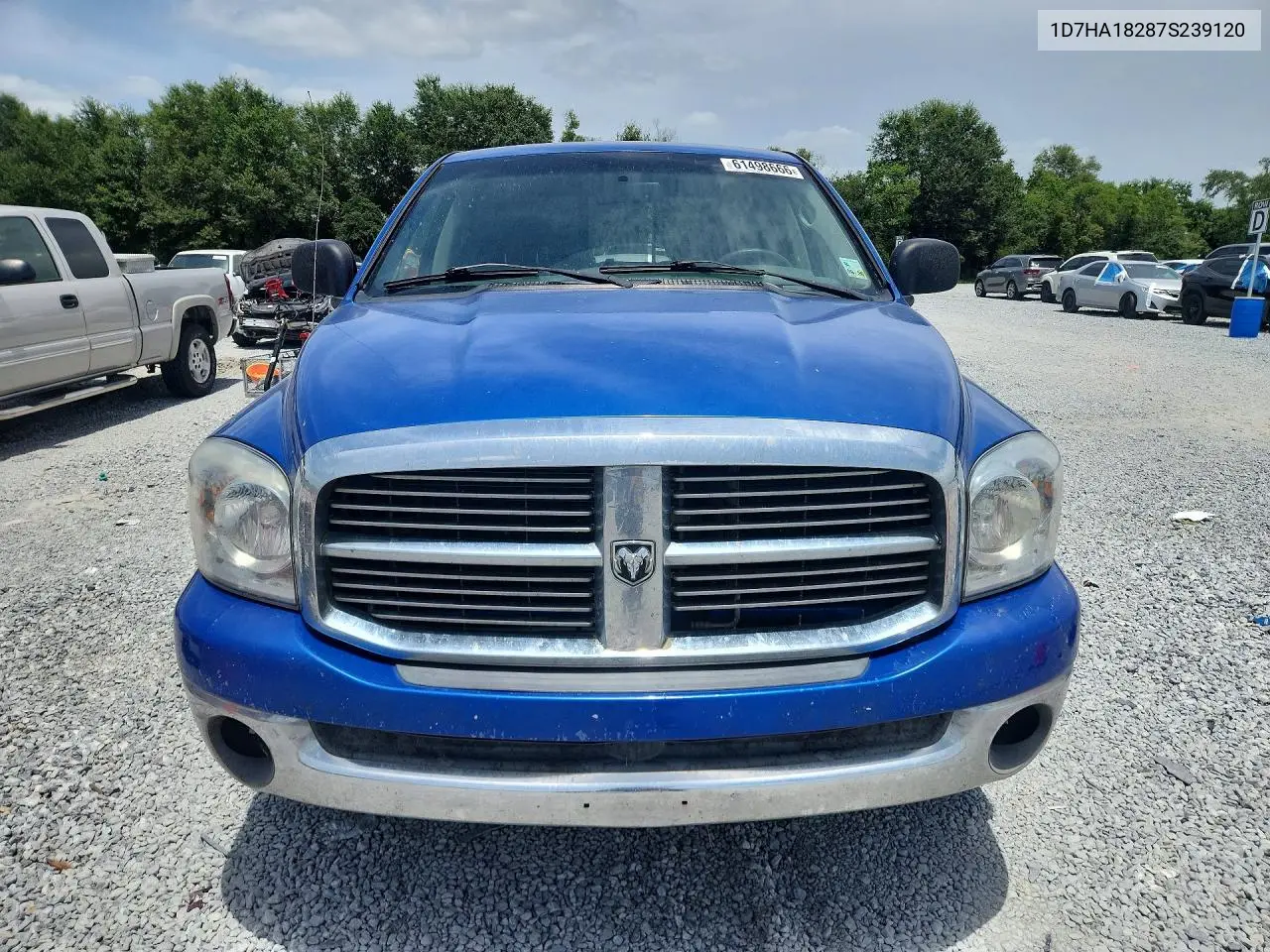 2007 Dodge Ram 1500 St/Slt VIN: 1D7HA18287S239120 Lot: 61498666