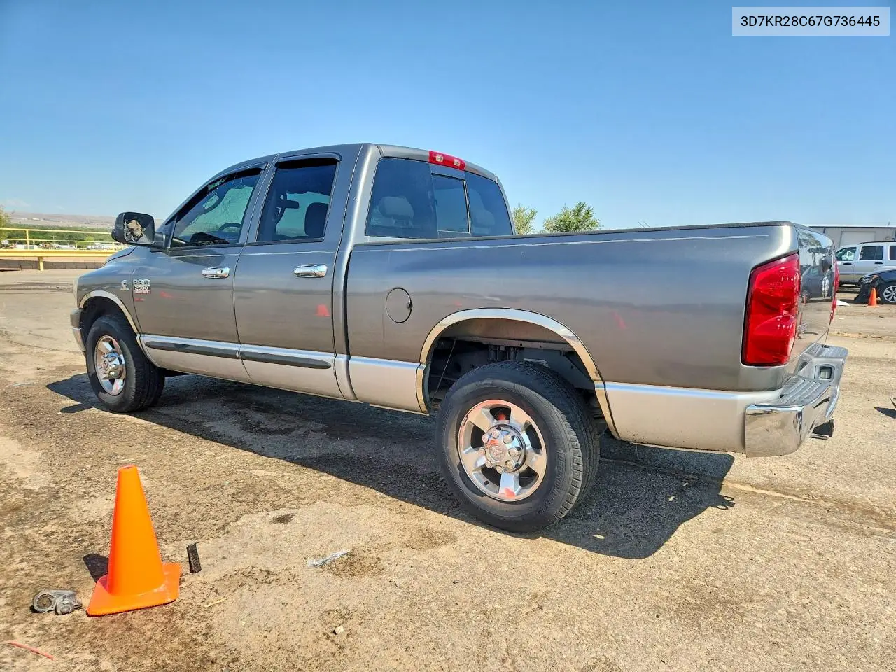 2007 Dodge Ram 2500 St VIN: 3D7KR28C67G736445 Lot: 61542196