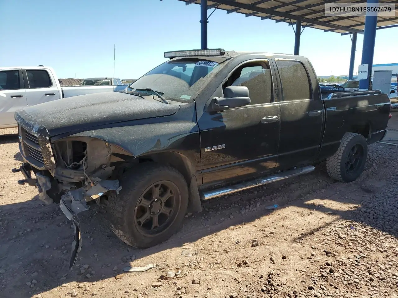 1D7HU18N18S567479 2008 Dodge Ram 1500 St