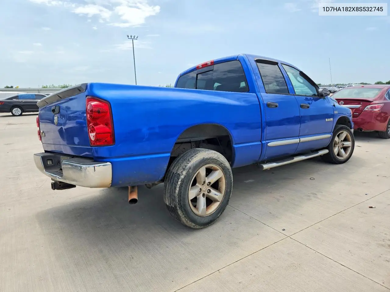 2008 Dodge Ram 1500 St VIN: 1D7HA182X8S532745 Lot: 56245406