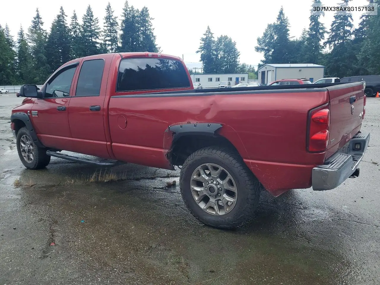 2008 Dodge Ram 3500 St VIN: 3D7MX38AX8G157138 Lot: 56254276