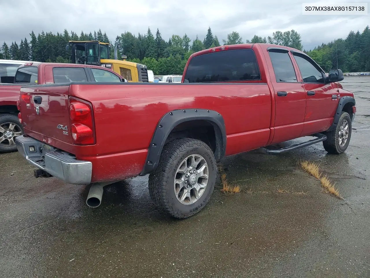 2008 Dodge Ram 3500 St VIN: 3D7MX38AX8G157138 Lot: 56254276