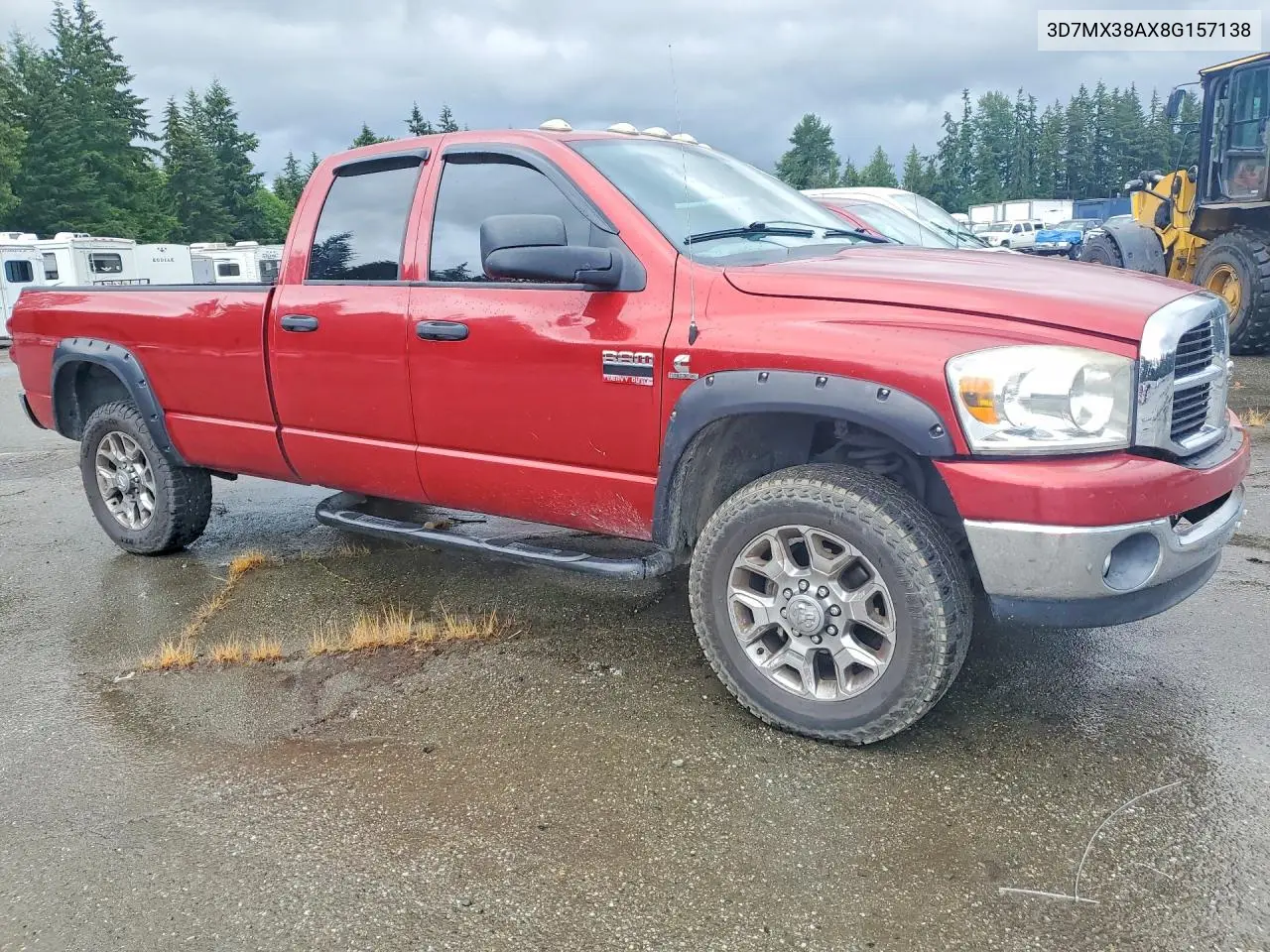 2008 Dodge Ram 3500 St VIN: 3D7MX38AX8G157138 Lot: 56254276