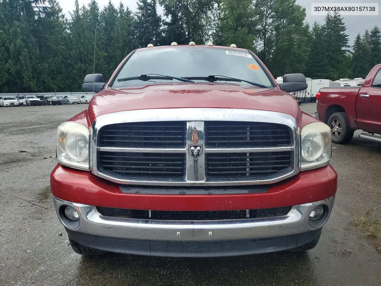 2008 Dodge Ram 3500 St VIN: 3D7MX38AX8G157138 Lot: 56254276