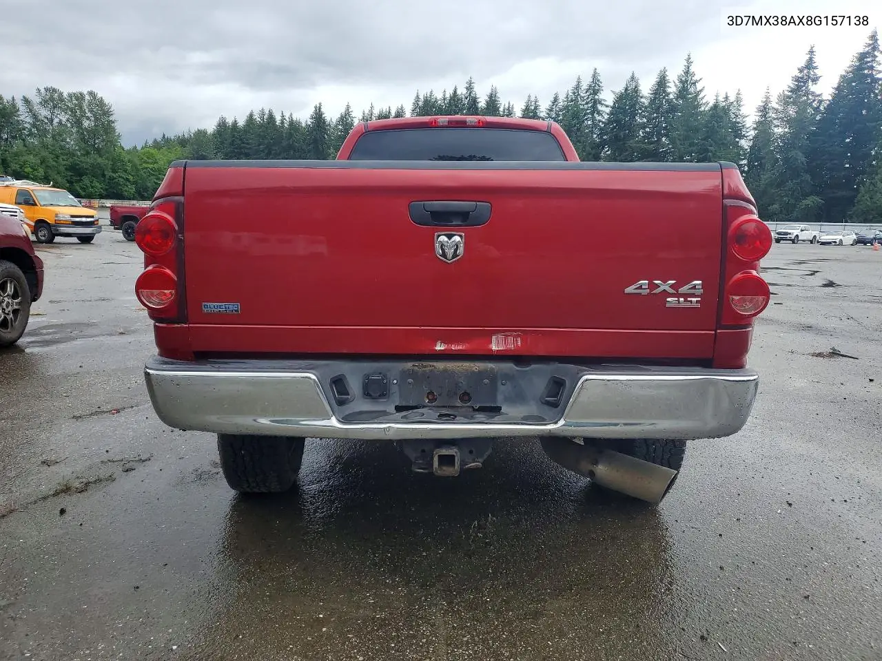 2008 Dodge Ram 3500 St VIN: 3D7MX38AX8G157138 Lot: 56254276