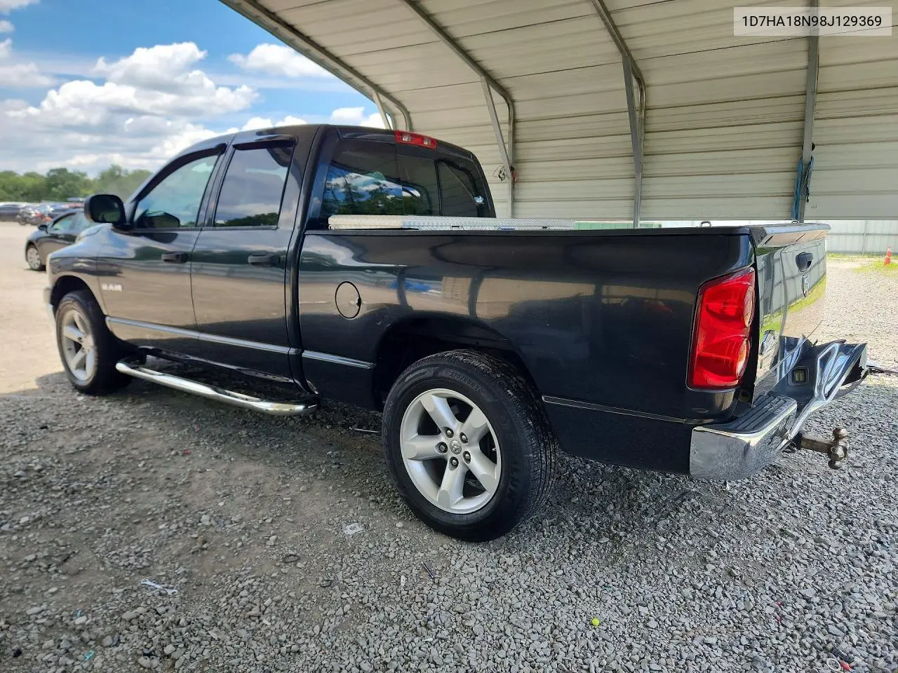 2008 Dodge Ram 1500 St VIN: 1D7HA18N98J129369 Lot: 58119086