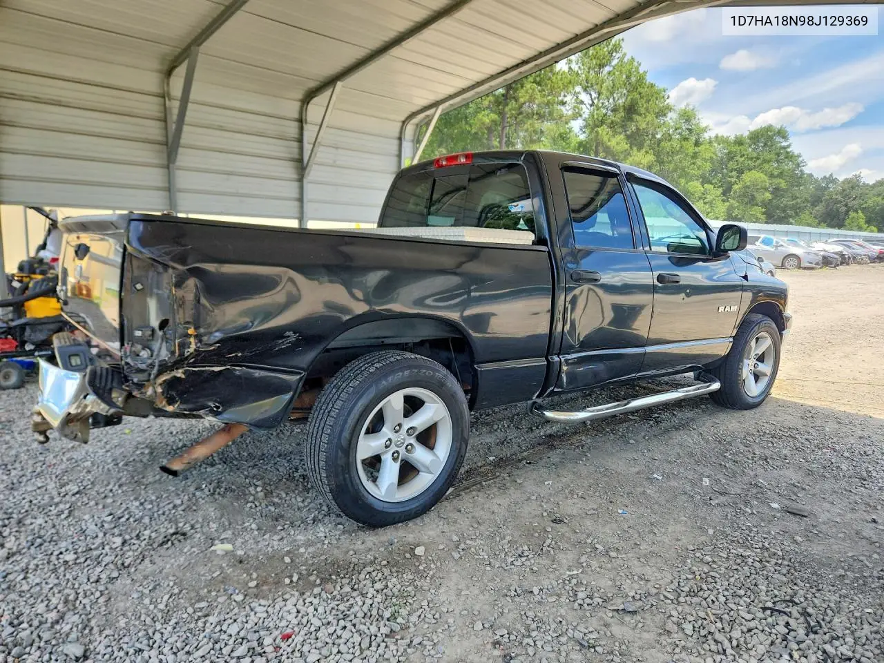 2008 Dodge Ram 1500 St VIN: 1D7HA18N98J129369 Lot: 58119086