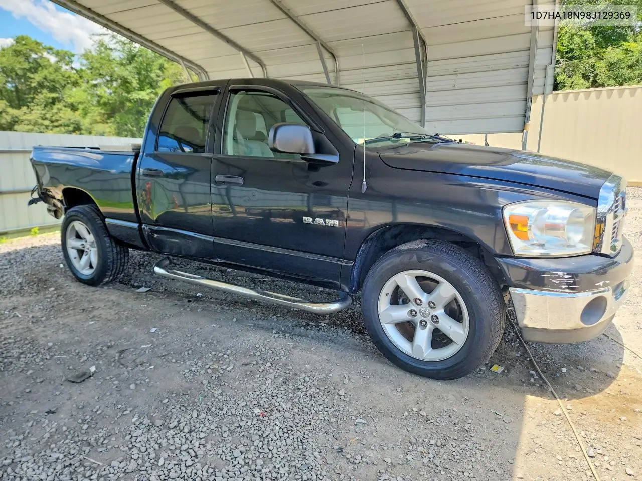 2008 Dodge Ram 1500 St VIN: 1D7HA18N98J129369 Lot: 58119086