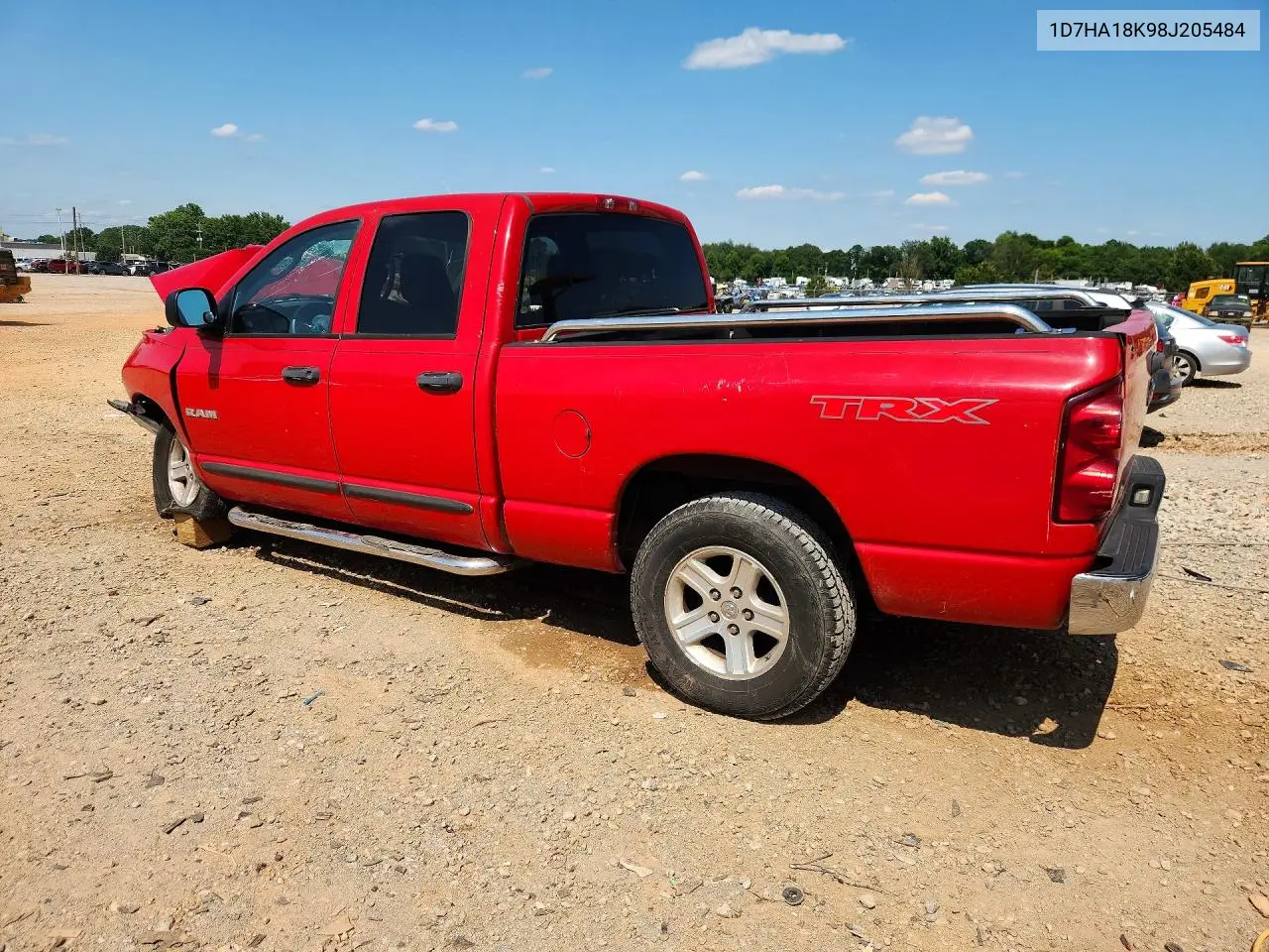 2008 Dodge Ram 1500 St VIN: 1D7HA18K98J205484 Lot: 58832056