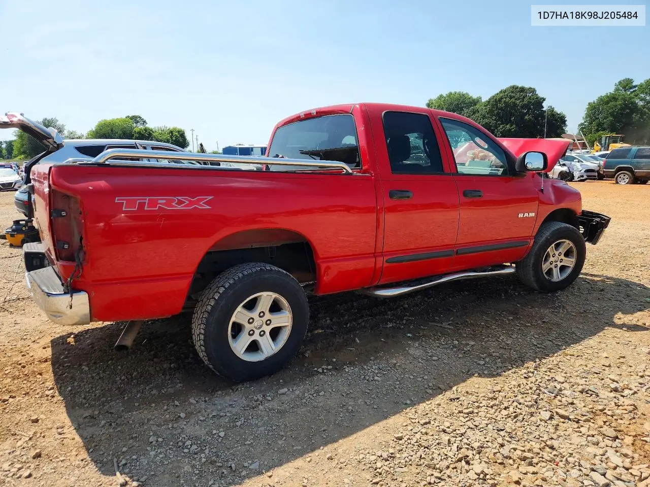 2008 Dodge Ram 1500 St VIN: 1D7HA18K98J205484 Lot: 58832056
