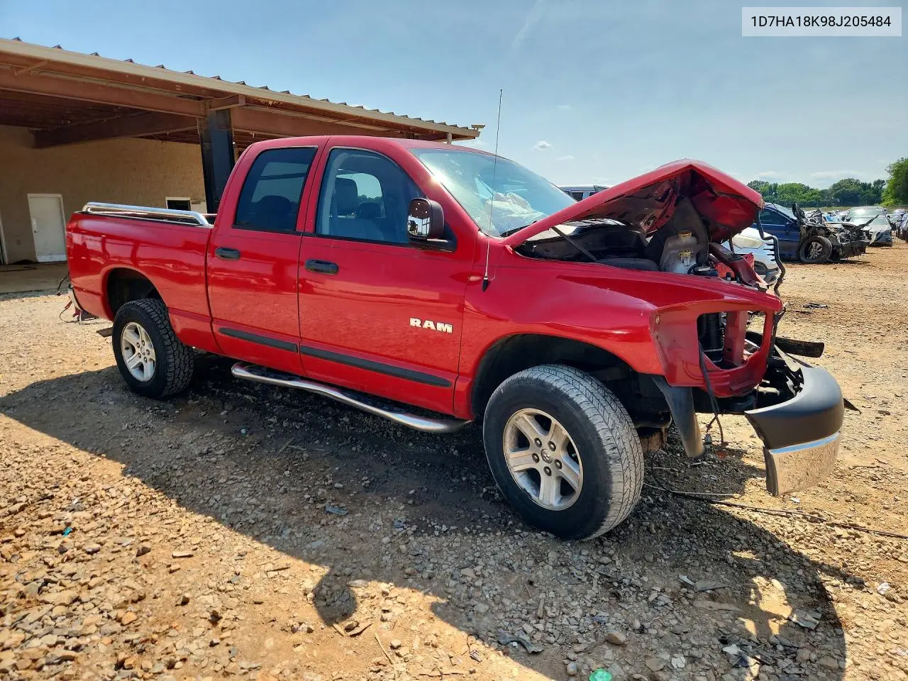 2008 Dodge Ram 1500 St VIN: 1D7HA18K98J205484 Lot: 58832056