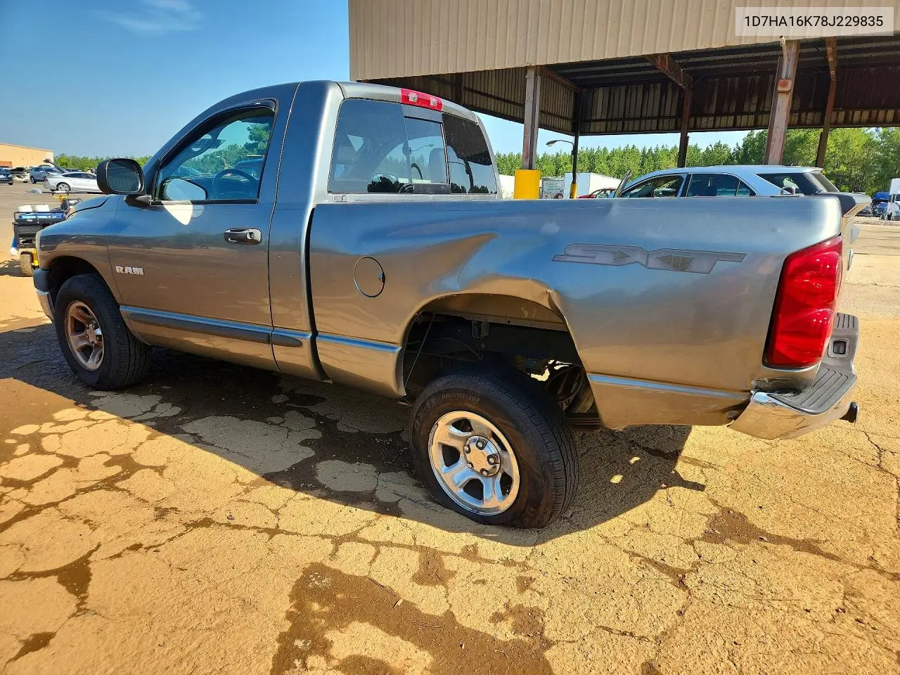 2008 Dodge Ram 1500 St VIN: 1D7HA16K78J229835 Lot: 59987296