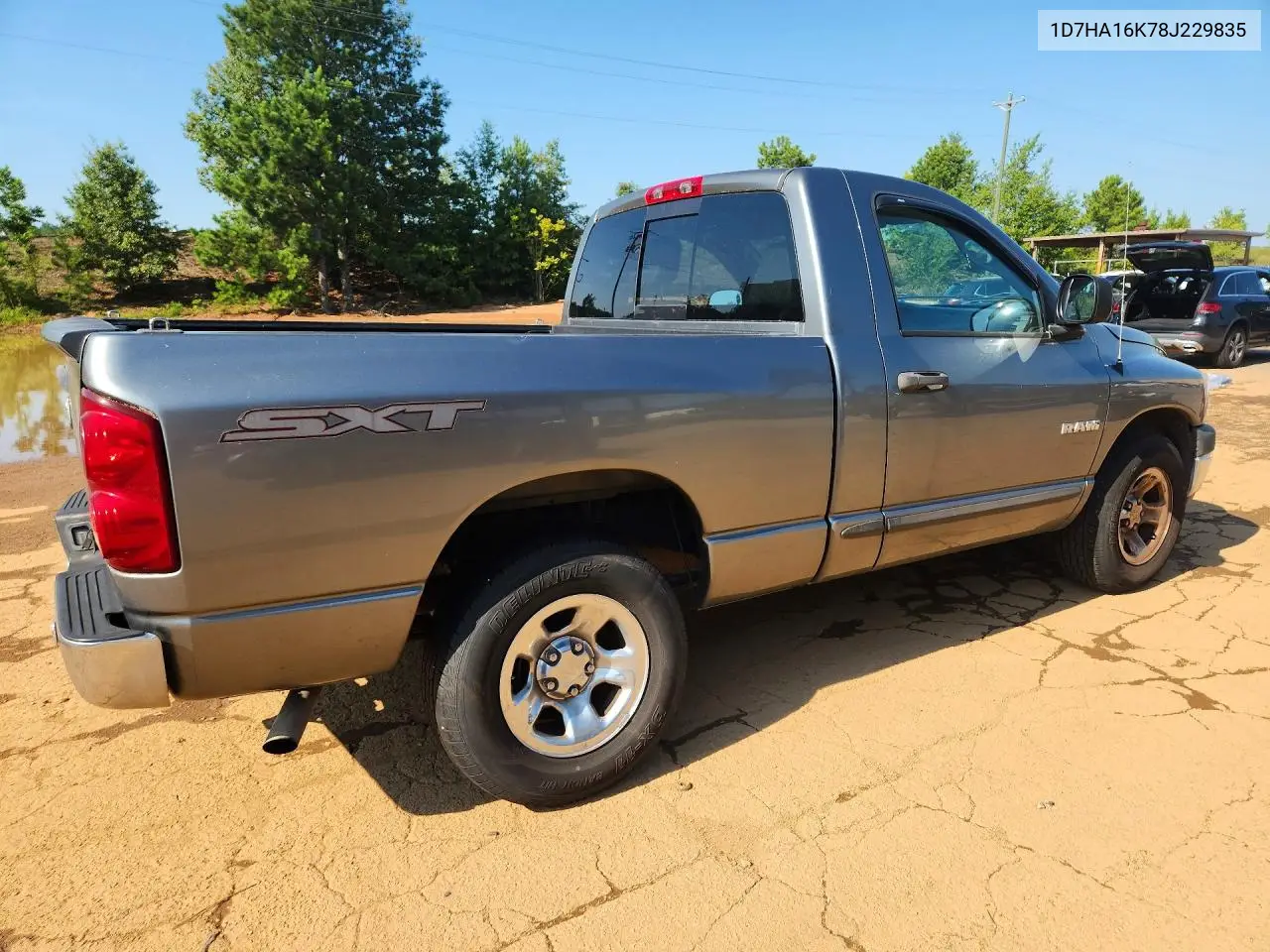 2008 Dodge Ram 1500 St VIN: 1D7HA16K78J229835 Lot: 59987296