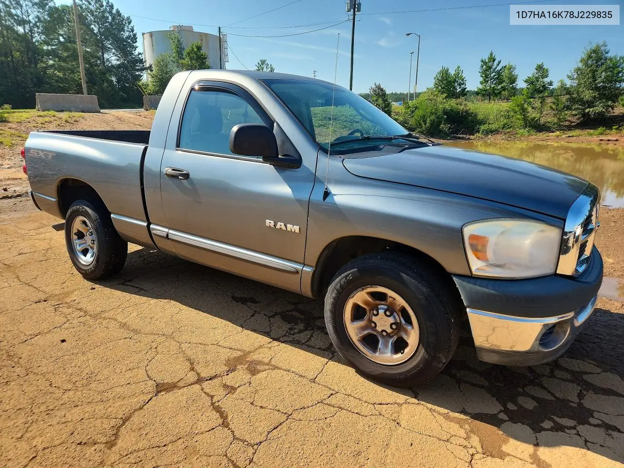 2008 Dodge Ram 1500 St VIN: 1D7HA16K78J229835 Lot: 59987296