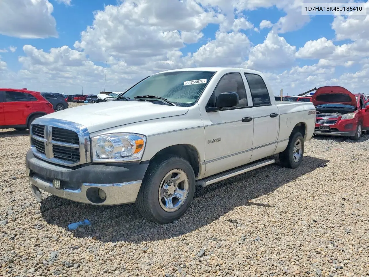 2008 Dodge Ram 1500 St VIN: 1D7HA18K48J186410 Lot: 60256676