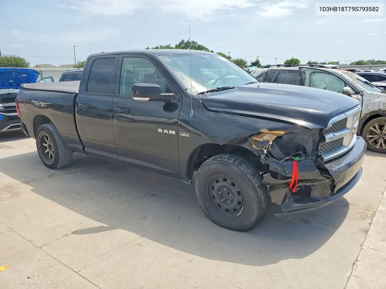 2009 Dodge Ram 1500 VIN: 1D3HB18T79S793582 Lot: 57253146