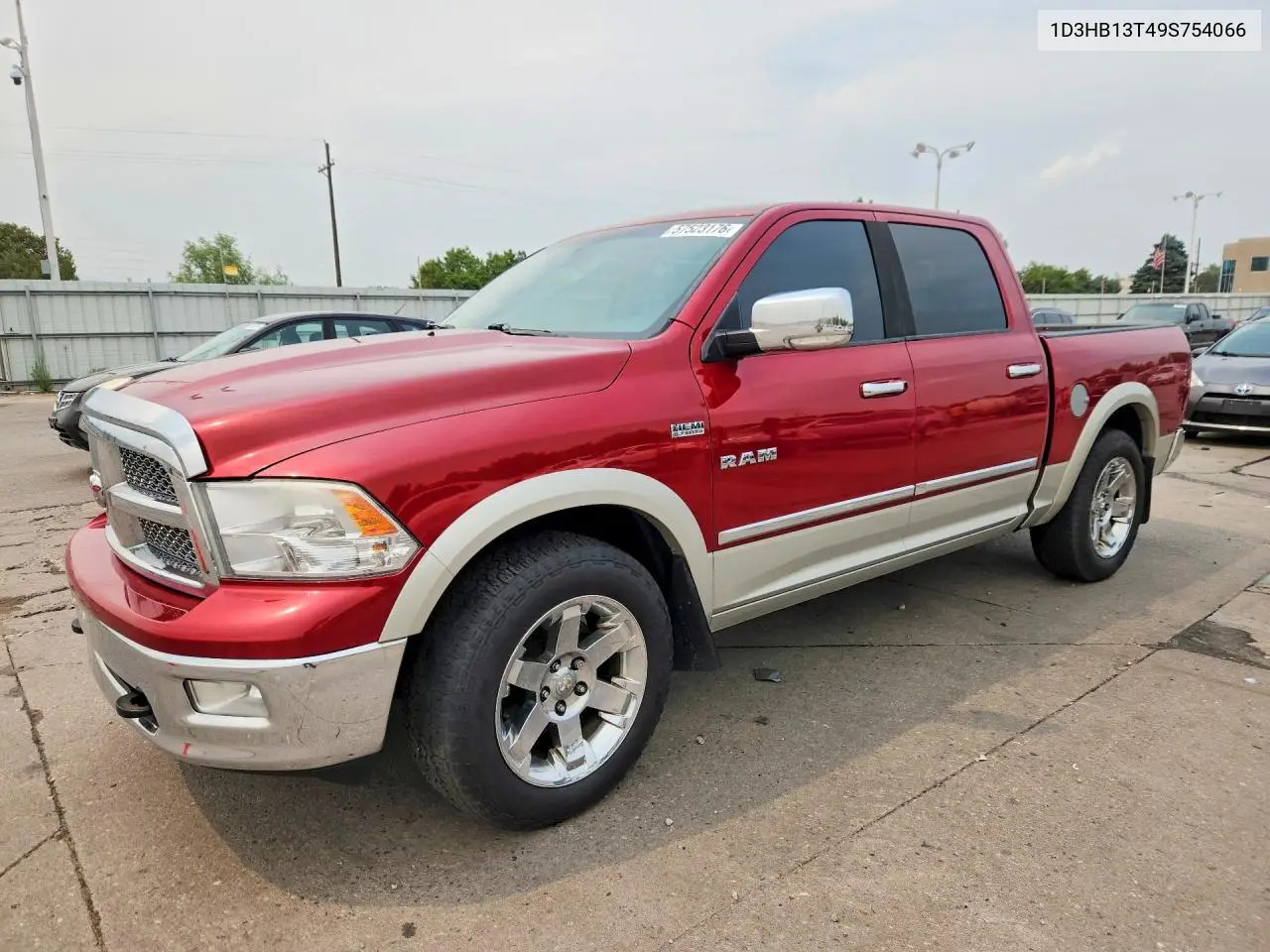 2009 Dodge Ram 1500 VIN: 1D3HB13T49S754066 Lot: 57523176