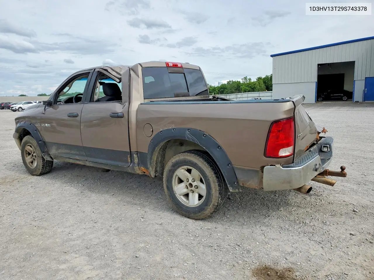 2009 Dodge Ram 1500 VIN: 1D3HV13T29S743378 Lot: 57687716