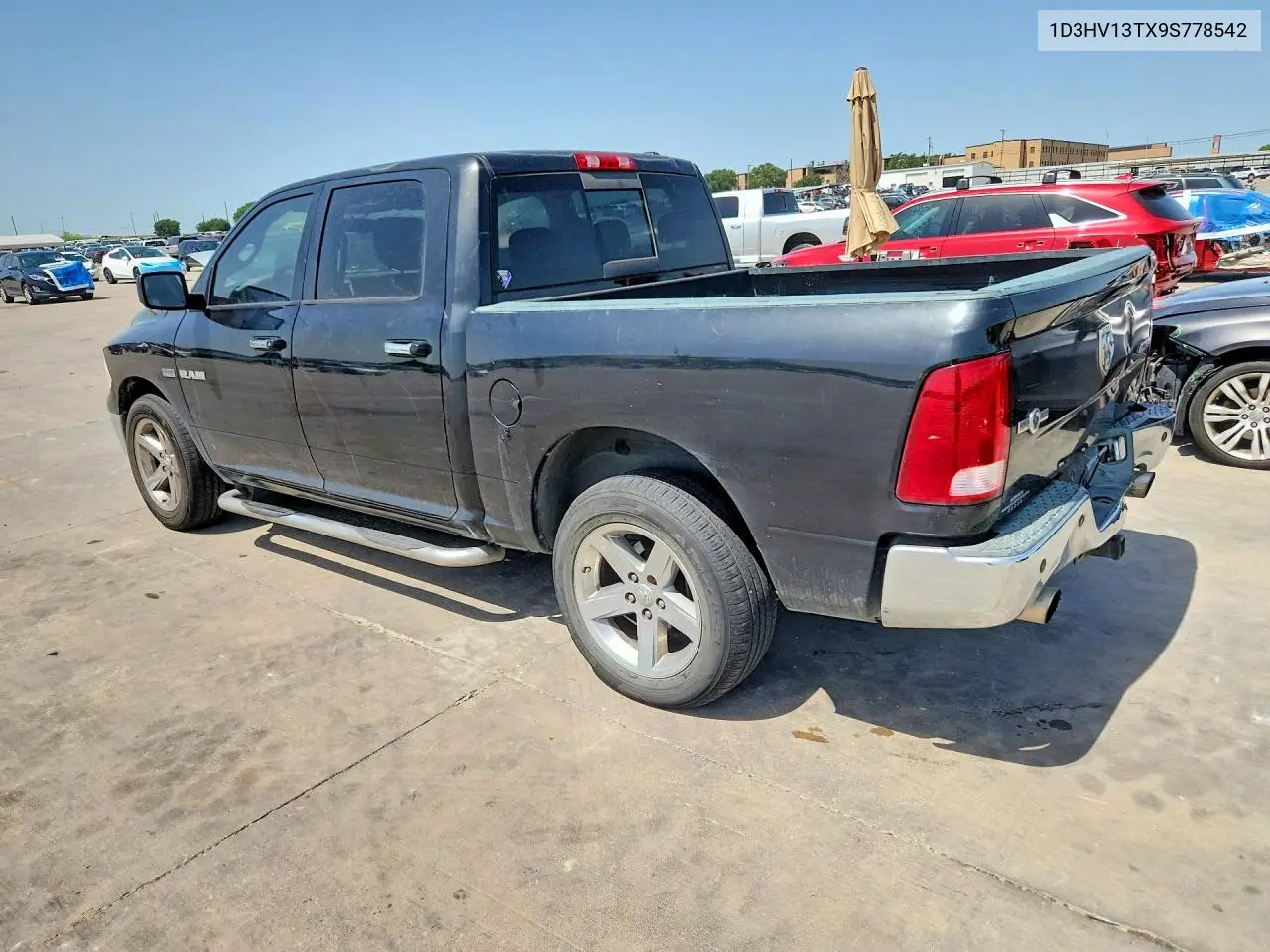 2009 Dodge Ram 1500 VIN: 1D3HV13TX9S778542 Lot: 59596036