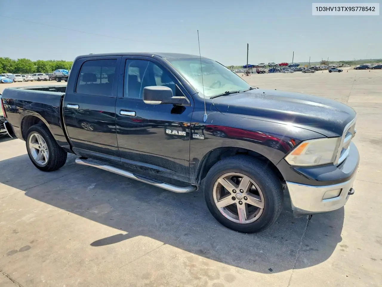 2009 Dodge Ram 1500 VIN: 1D3HV13TX9S778542 Lot: 59596036