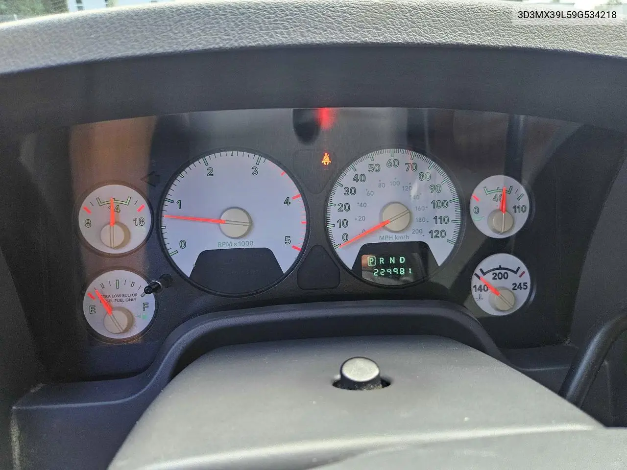 3D3MX39L59G534218 2009 Dodge Ram 3500