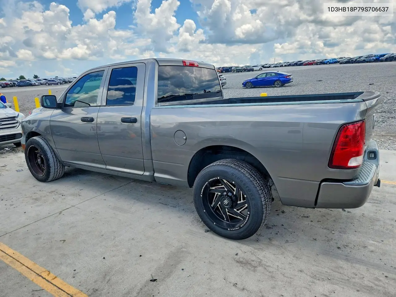 2009 Dodge Ram 1500 VIN: 1D3HB18P79S706637 Lot: 61706456