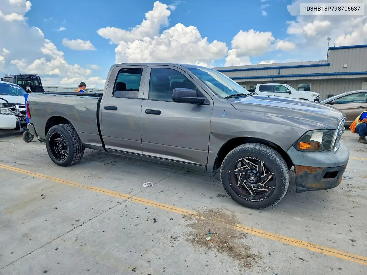 2009 Dodge Ram 1500 VIN: 1D3HB18P79S706637 Lot: 61706456