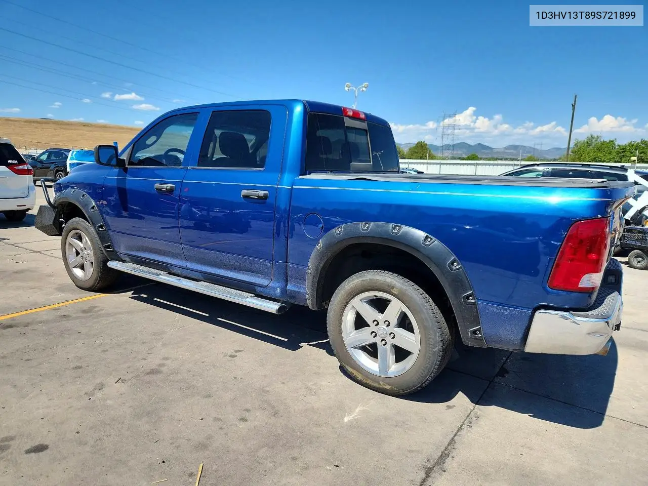2009 Dodge Ram 1500 VIN: 1D3HV13T89S721899 Lot: 61768736