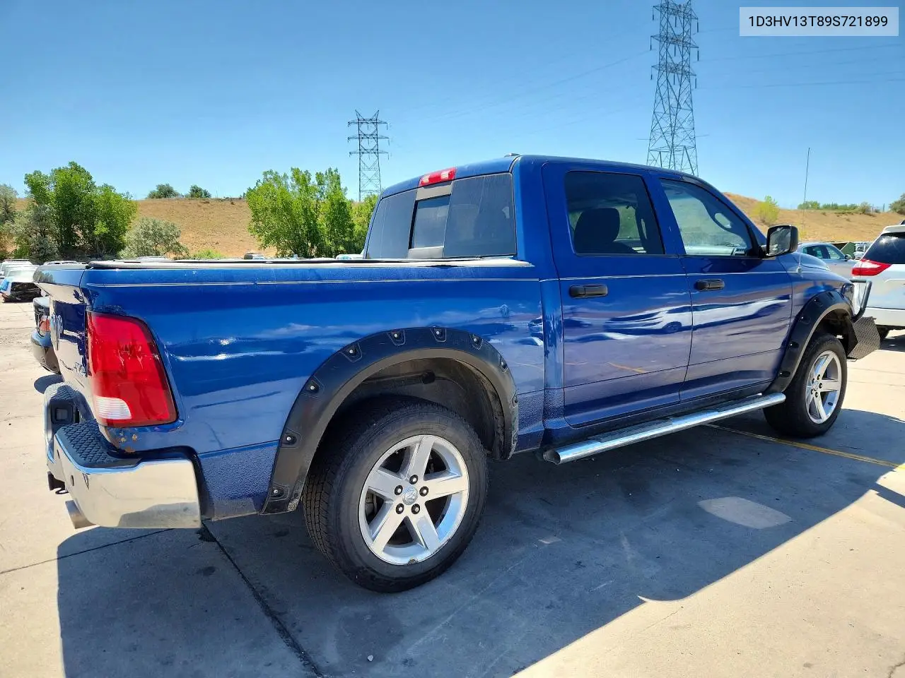 2009 Dodge Ram 1500 VIN: 1D3HV13T89S721899 Lot: 61768736