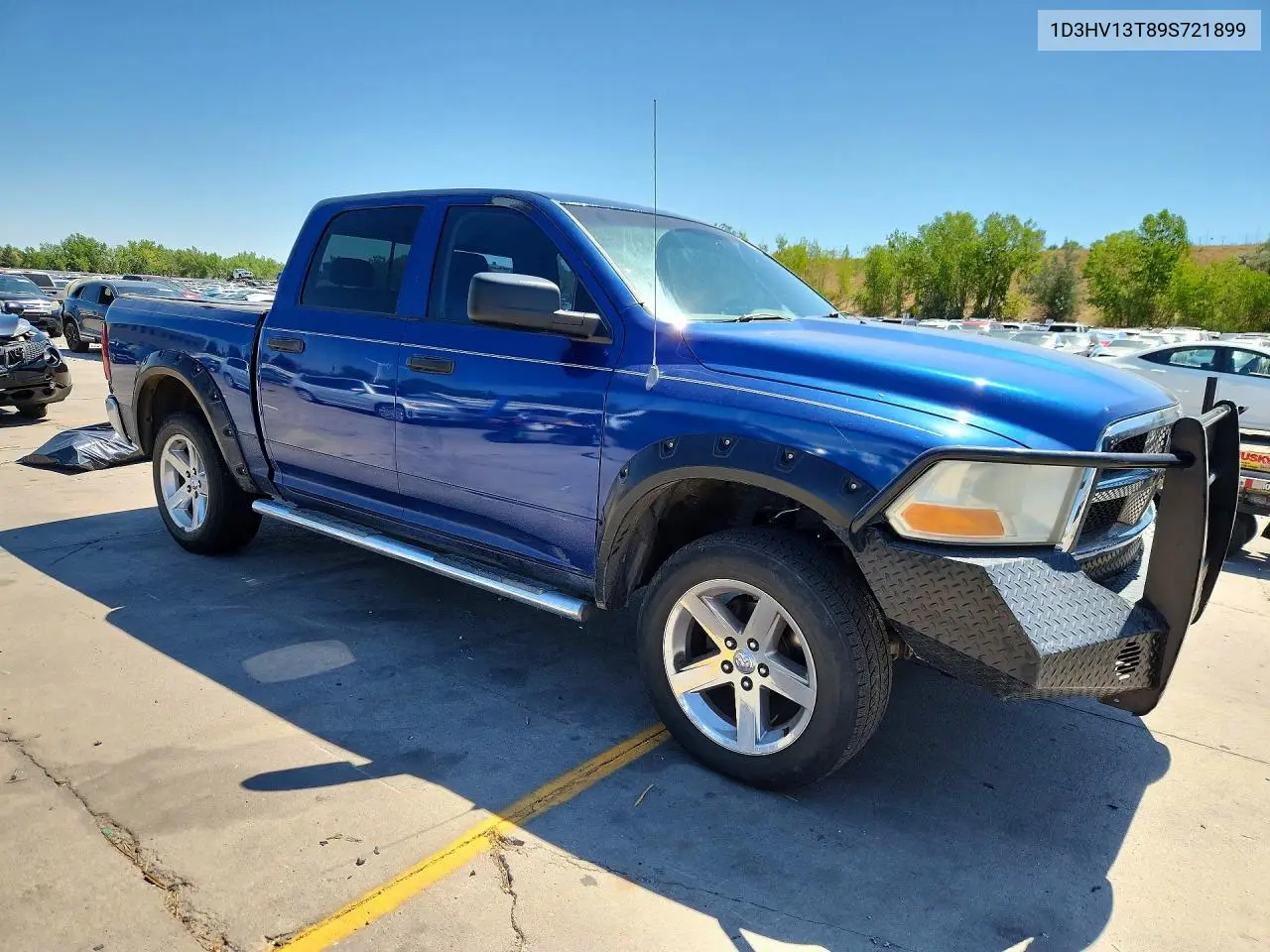 2009 Dodge Ram 1500 VIN: 1D3HV13T89S721899 Lot: 61768736