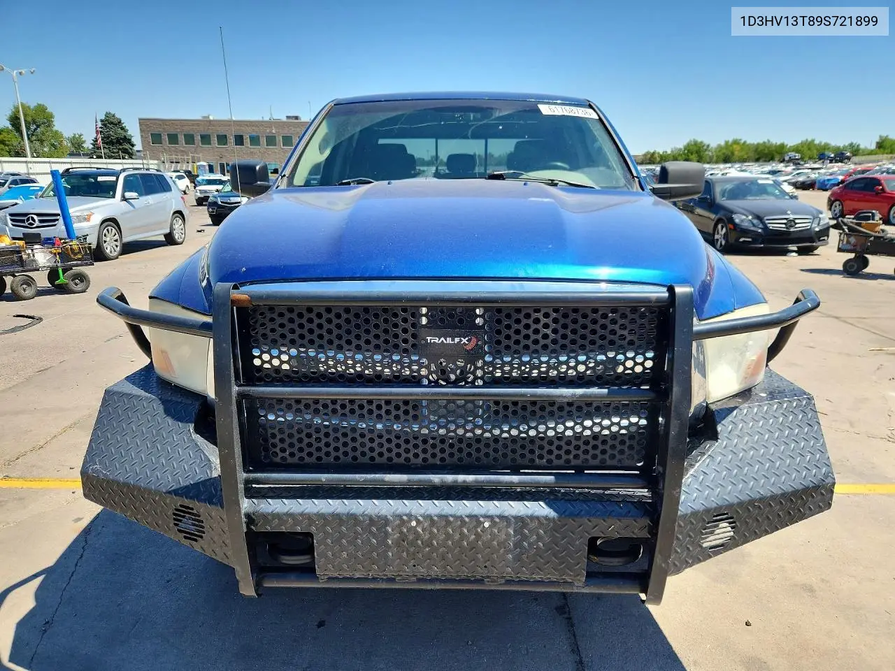 2009 Dodge Ram 1500 VIN: 1D3HV13T89S721899 Lot: 61768736