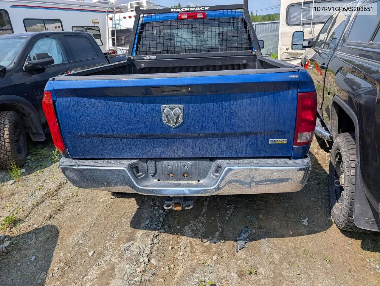 2010 Dodge Ram 1500 VIN: 1D7RV1GP6AS203651 Lot: 57341596