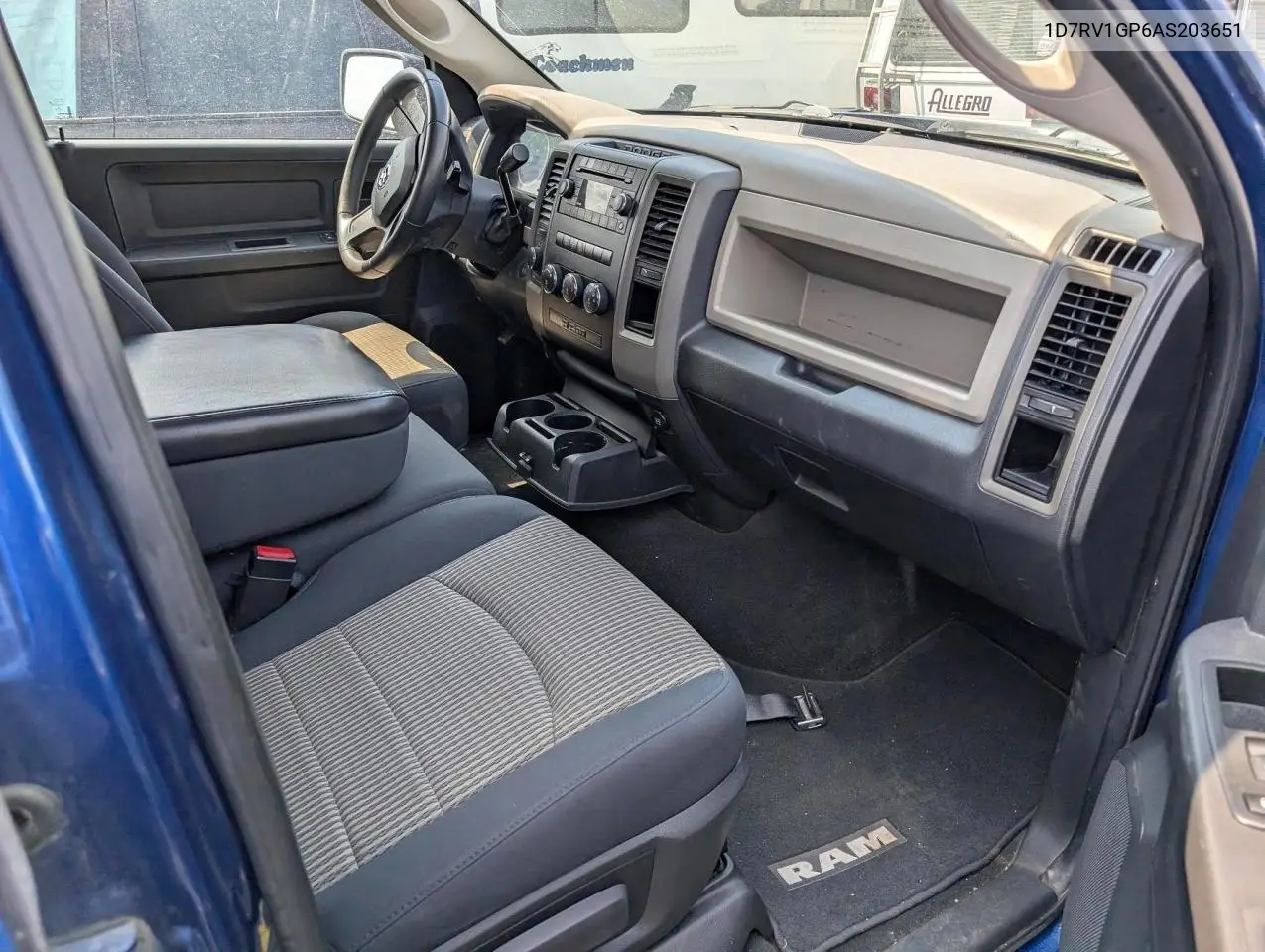 2010 Dodge Ram 1500 VIN: 1D7RV1GP6AS203651 Lot: 57341596