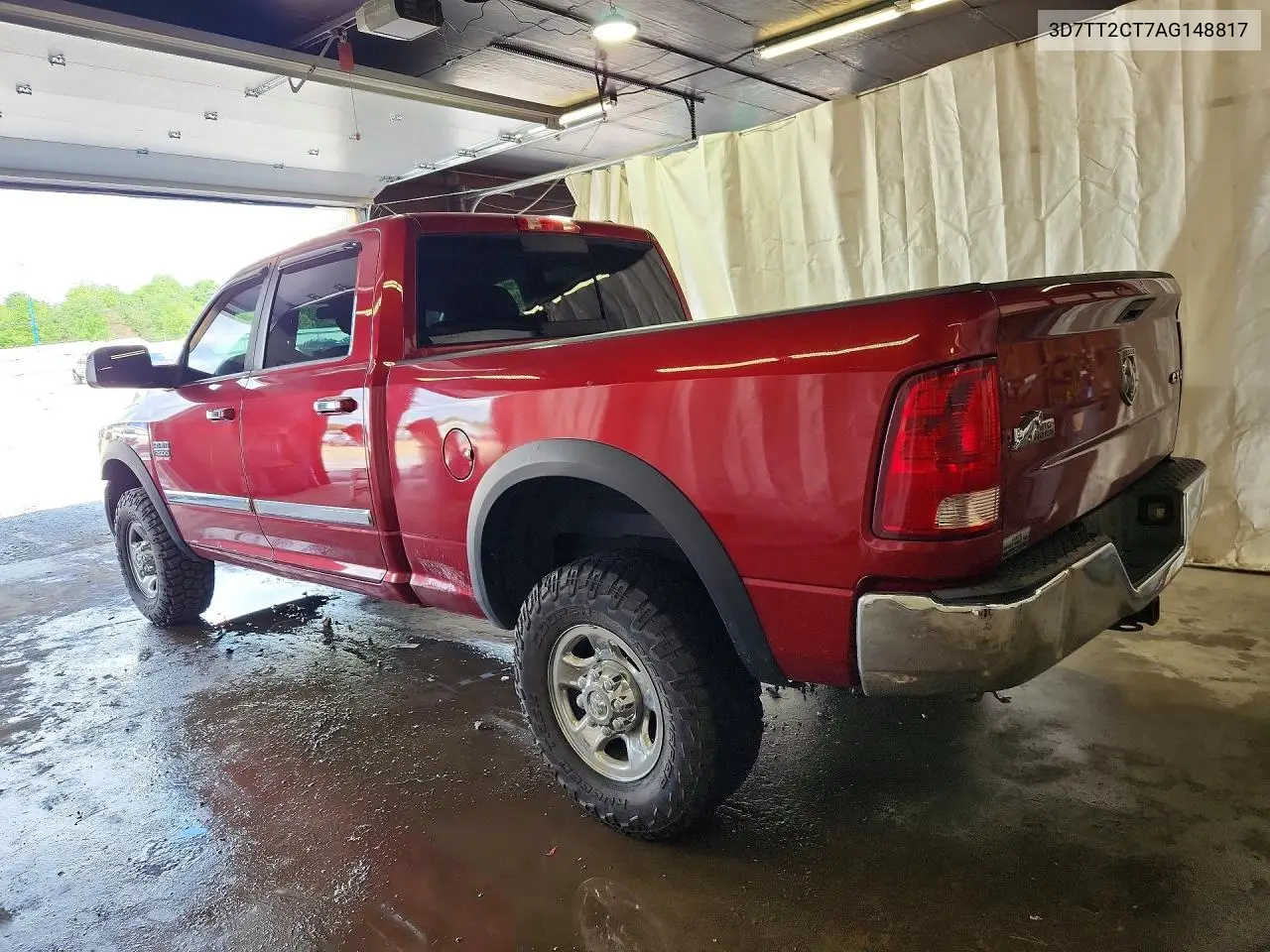 2010 Dodge Ram 2500 VIN: 3D7TT2CT7AG148817 Lot: 59112386