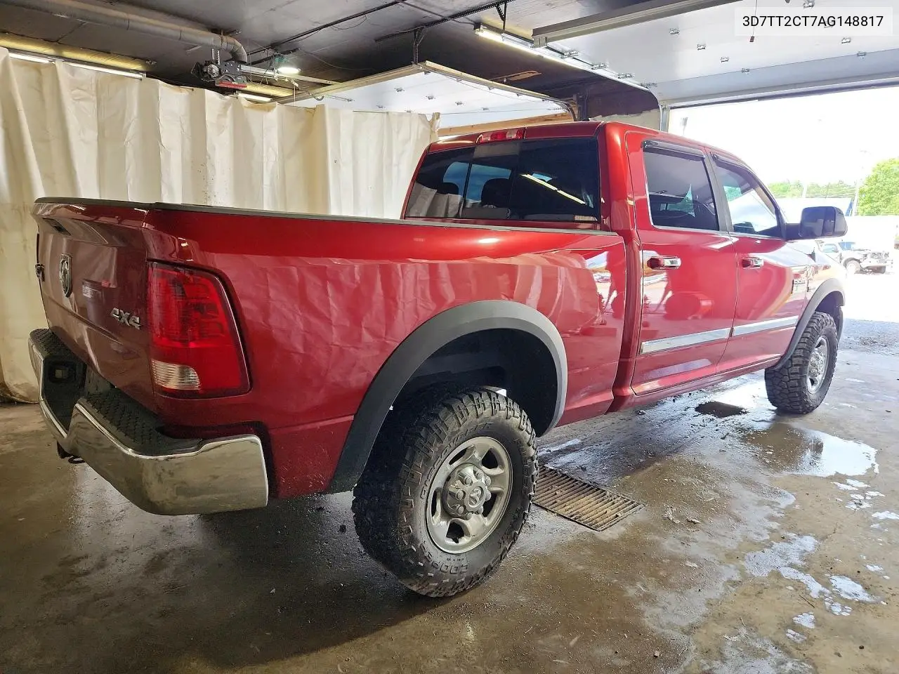 2010 Dodge Ram 2500 VIN: 3D7TT2CT7AG148817 Lot: 59112386