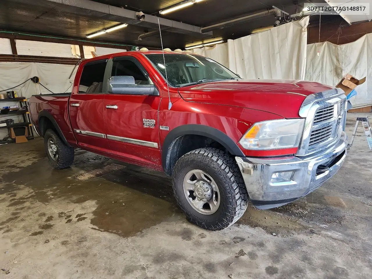 2010 Dodge Ram 2500 VIN: 3D7TT2CT7AG148817 Lot: 59112386