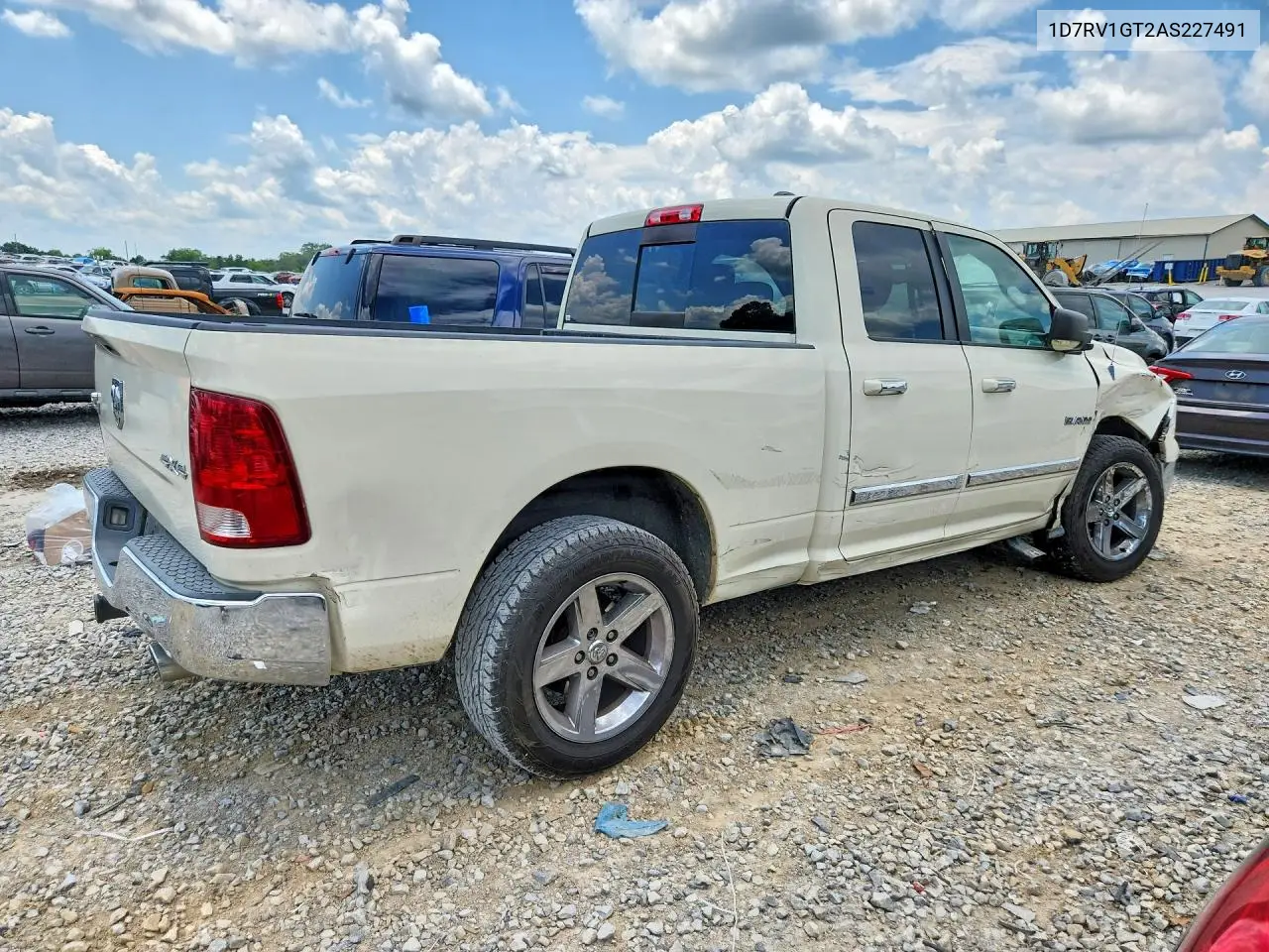2010 Dodge Ram 1500 VIN: 1D7RV1GT2AS227491 Lot: 60108906
