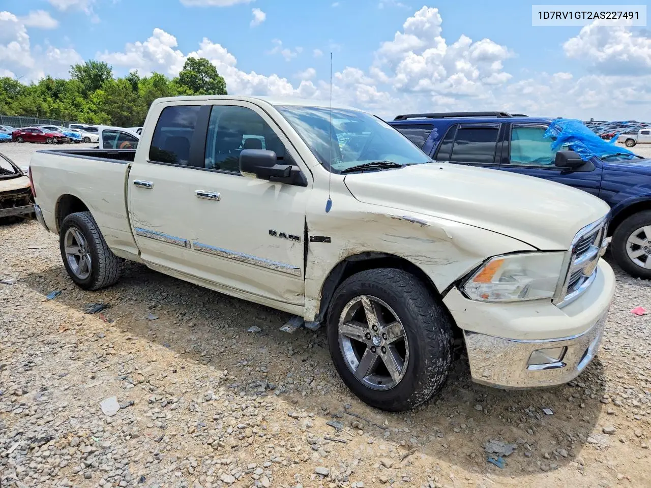 2010 Dodge Ram 1500 VIN: 1D7RV1GT2AS227491 Lot: 60108906
