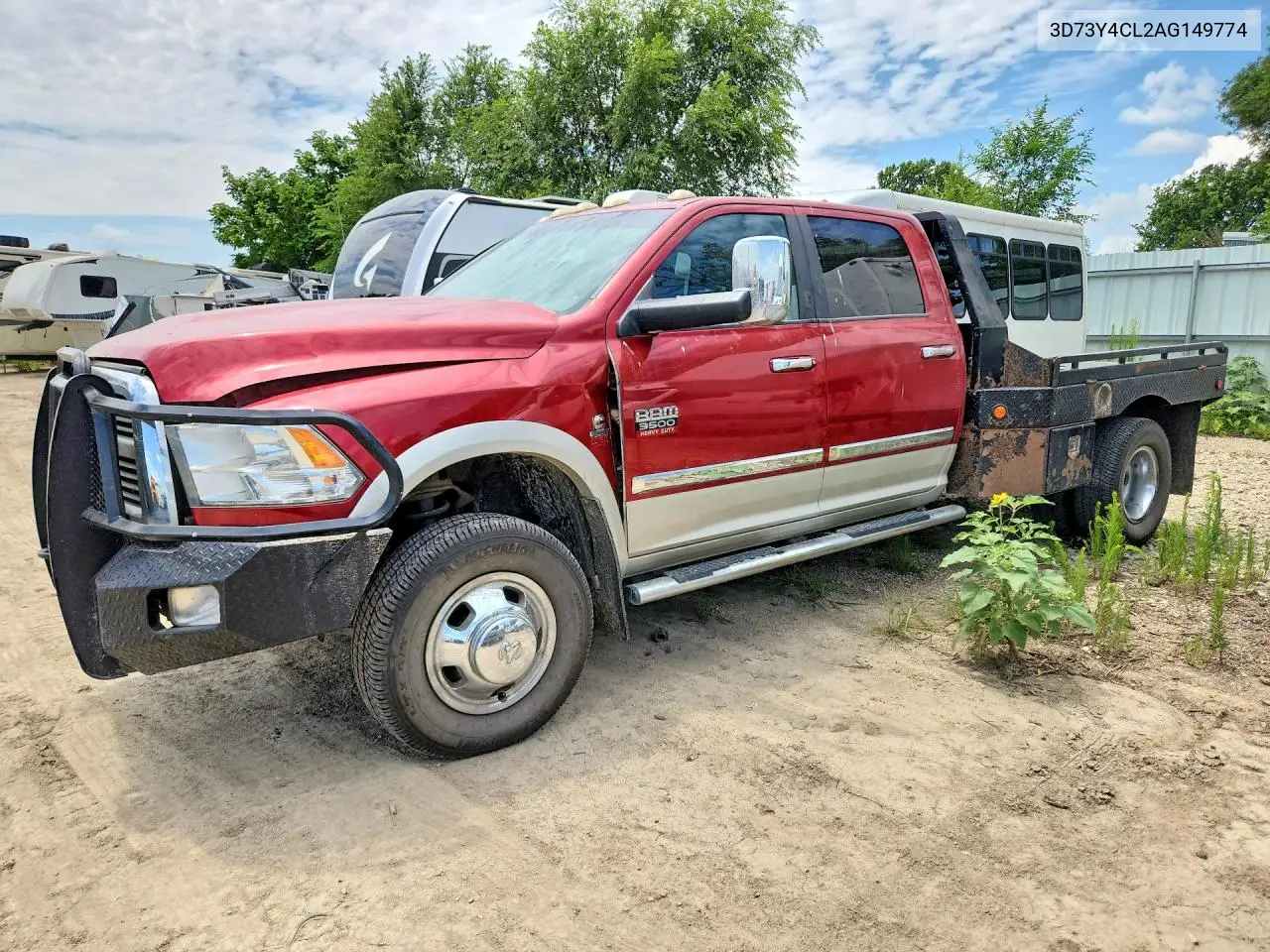 2010 Dodge Ram 3500 VIN: 3D73Y4CL2AG149774 Lot: 60360766