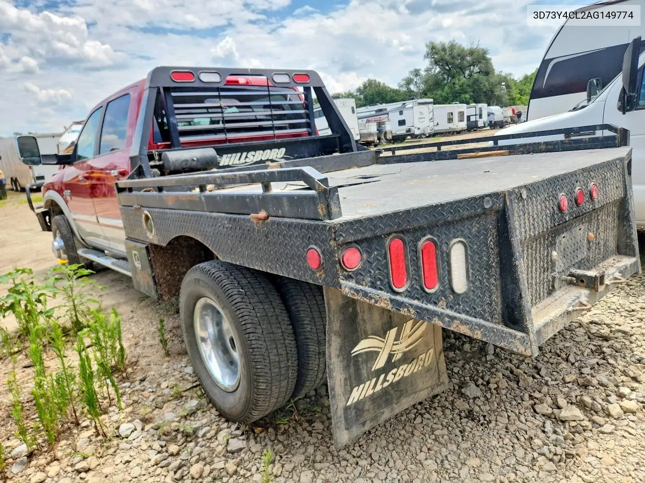 2010 Dodge Ram 3500 VIN: 3D73Y4CL2AG149774 Lot: 60360766