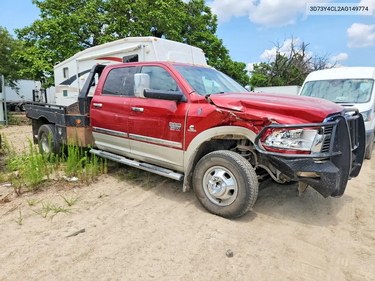 2010 Dodge Ram 3500 VIN: 3D73Y4CL2AG149774 Lot: 60360766