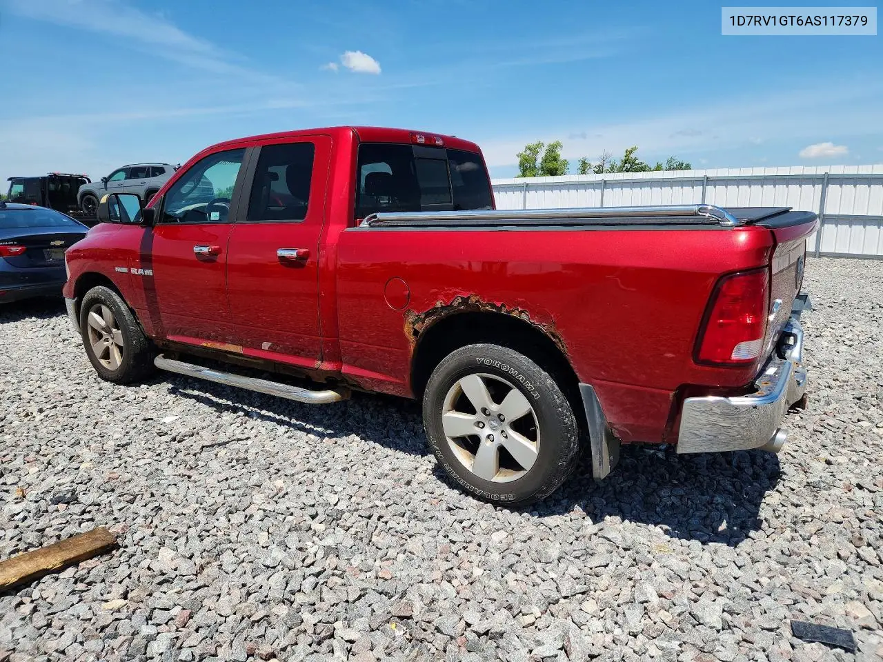 2010 Dodge Ram 1500 VIN: 1D7RV1GT6AS117379 Lot: 60794266