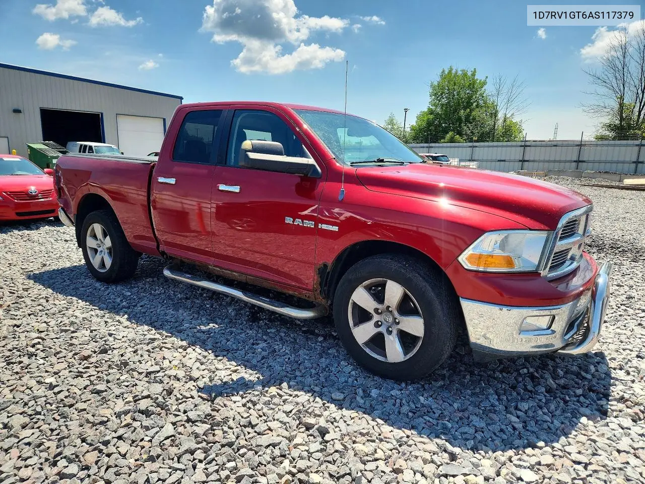2010 Dodge Ram 1500 VIN: 1D7RV1GT6AS117379 Lot: 60794266