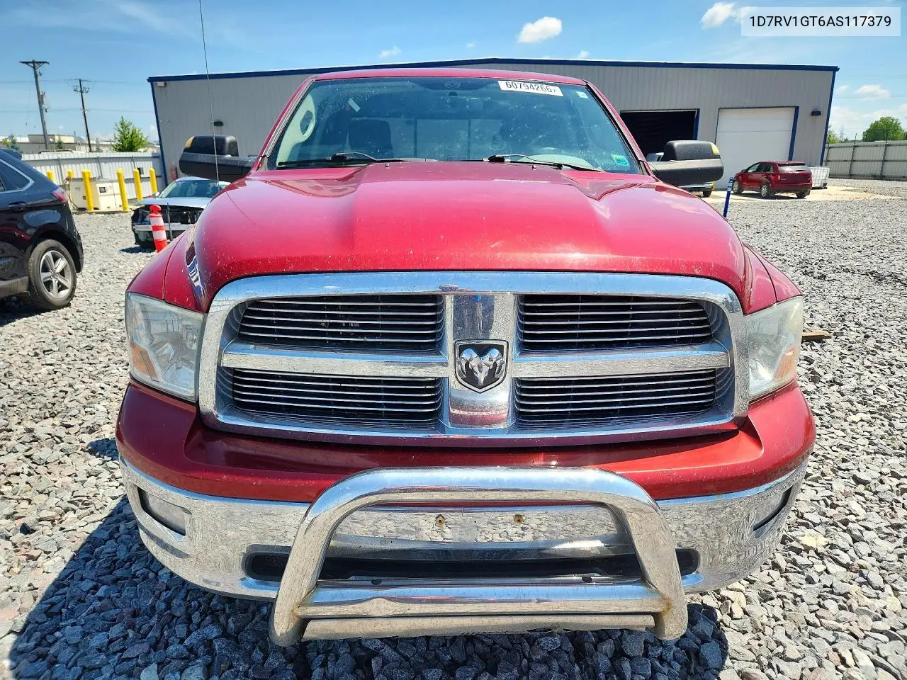 2010 Dodge Ram 1500 VIN: 1D7RV1GT6AS117379 Lot: 60794266