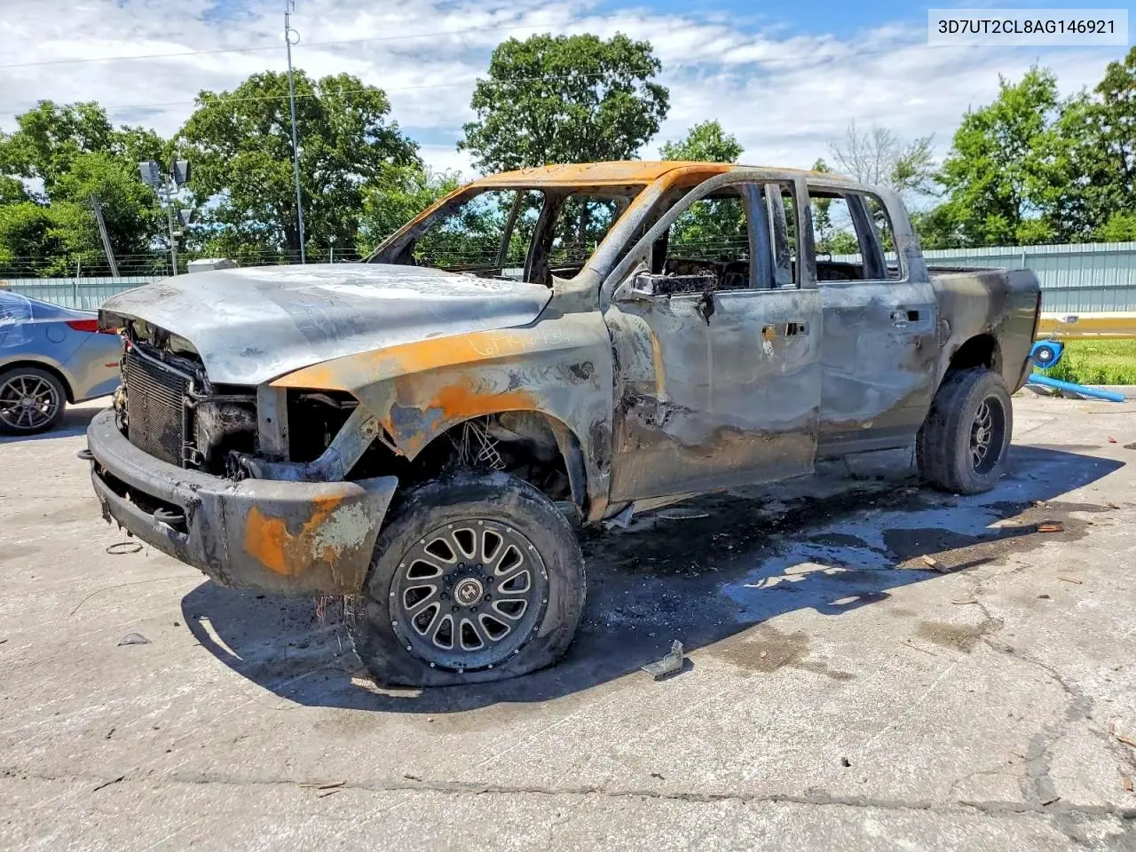 2010 Dodge Ram 2500 VIN: 3D7UT2CL8AG146921 Lot: 61994936