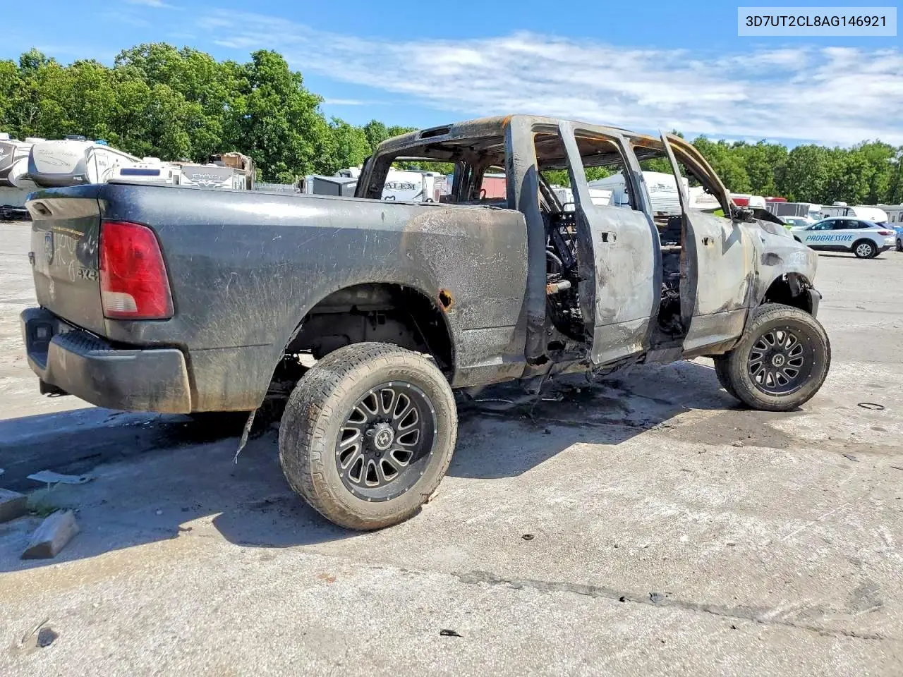 2010 Dodge Ram 2500 VIN: 3D7UT2CL8AG146921 Lot: 61994936
