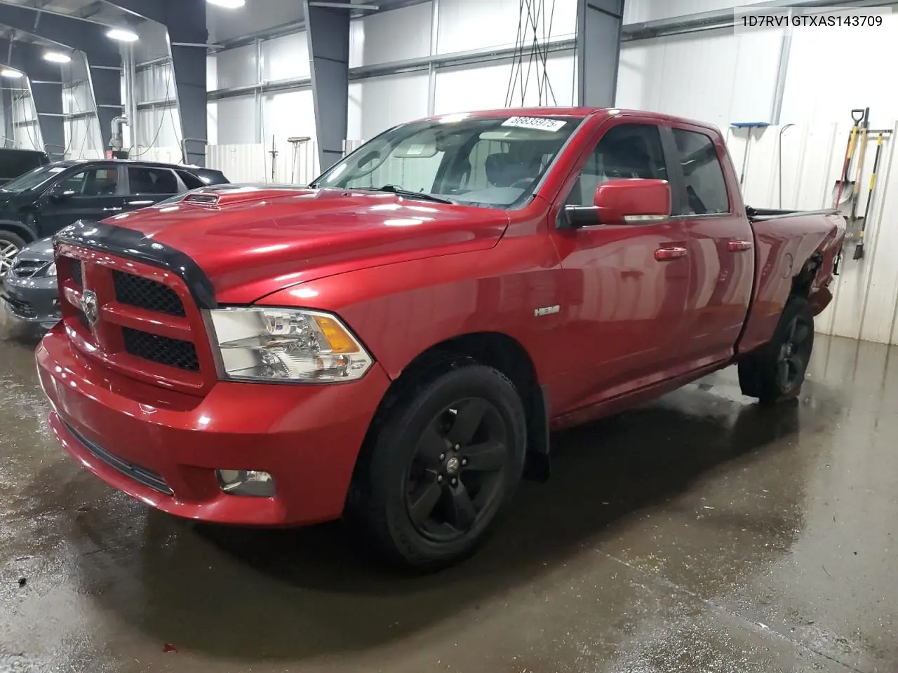 1D7RV1GTXAS143709 2010 Dodge Ram 1500